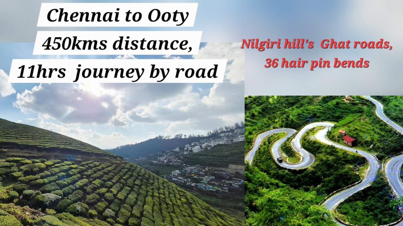 Chennai to Ooty by road journey vlog. 36hairpin bends, Amazing scenic beauty & an unique experience.