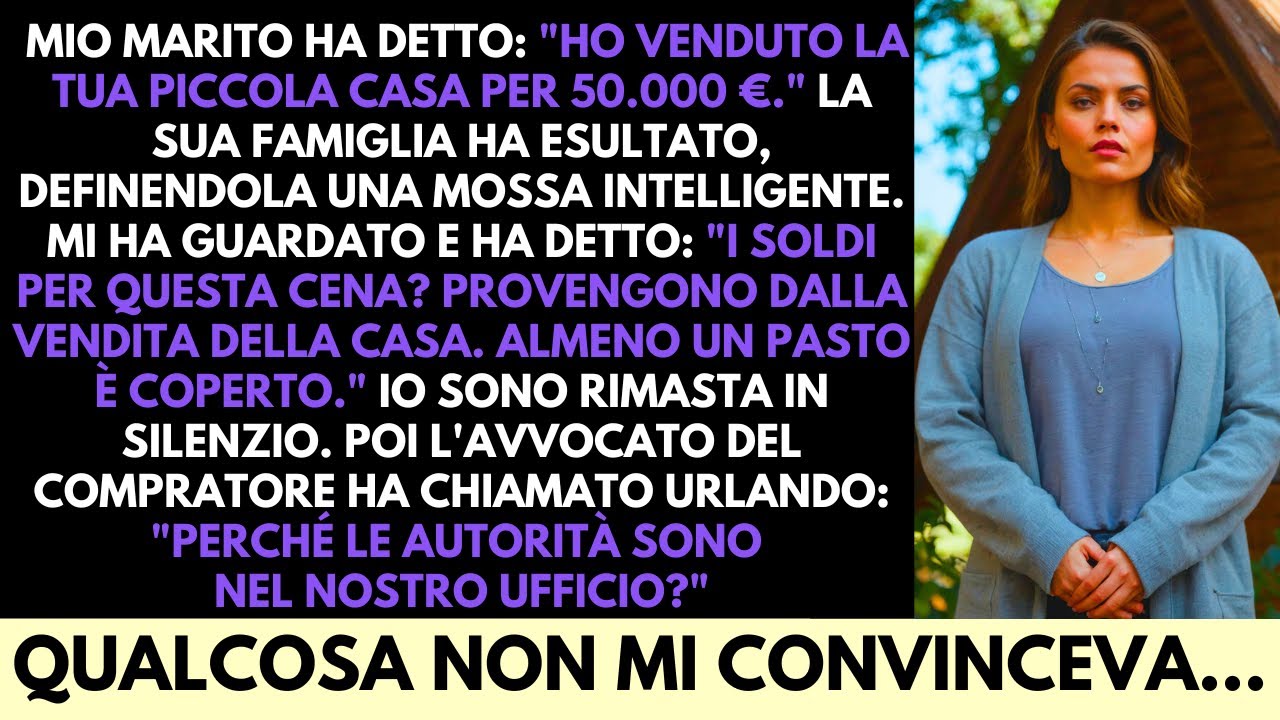Mio Marito Ha Venduto Il Mio Chalet di Lusso per $60,000 — Poi È Arrivato L’FBI a Cena