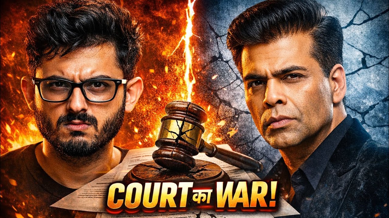 Roast Se Court Tak 😳 CarryMinati vs Karan Johar Full Story”