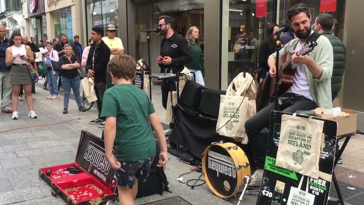 Keywest, Irish band playing their song 'The woman of my dreams'