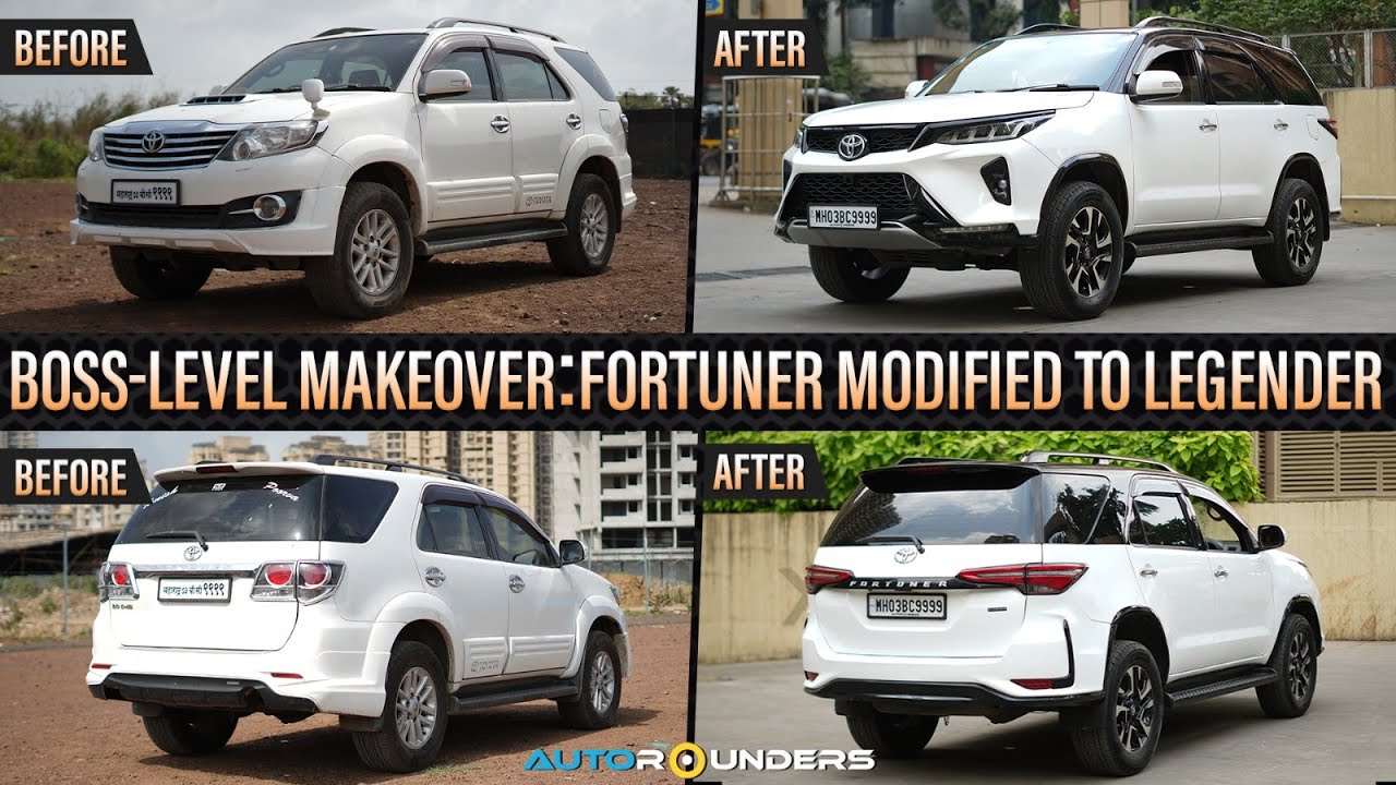 Fortuner type 2 bani LEGENDER at Autorounders Mumbai! 🔥😎