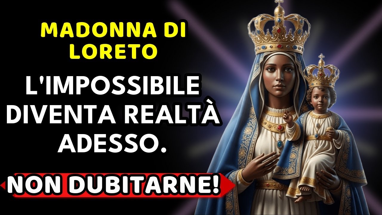 💙 Preghiera alla Madonna di Loreto 🙏 Conforta l'Anima Angosciata e Dona PACE