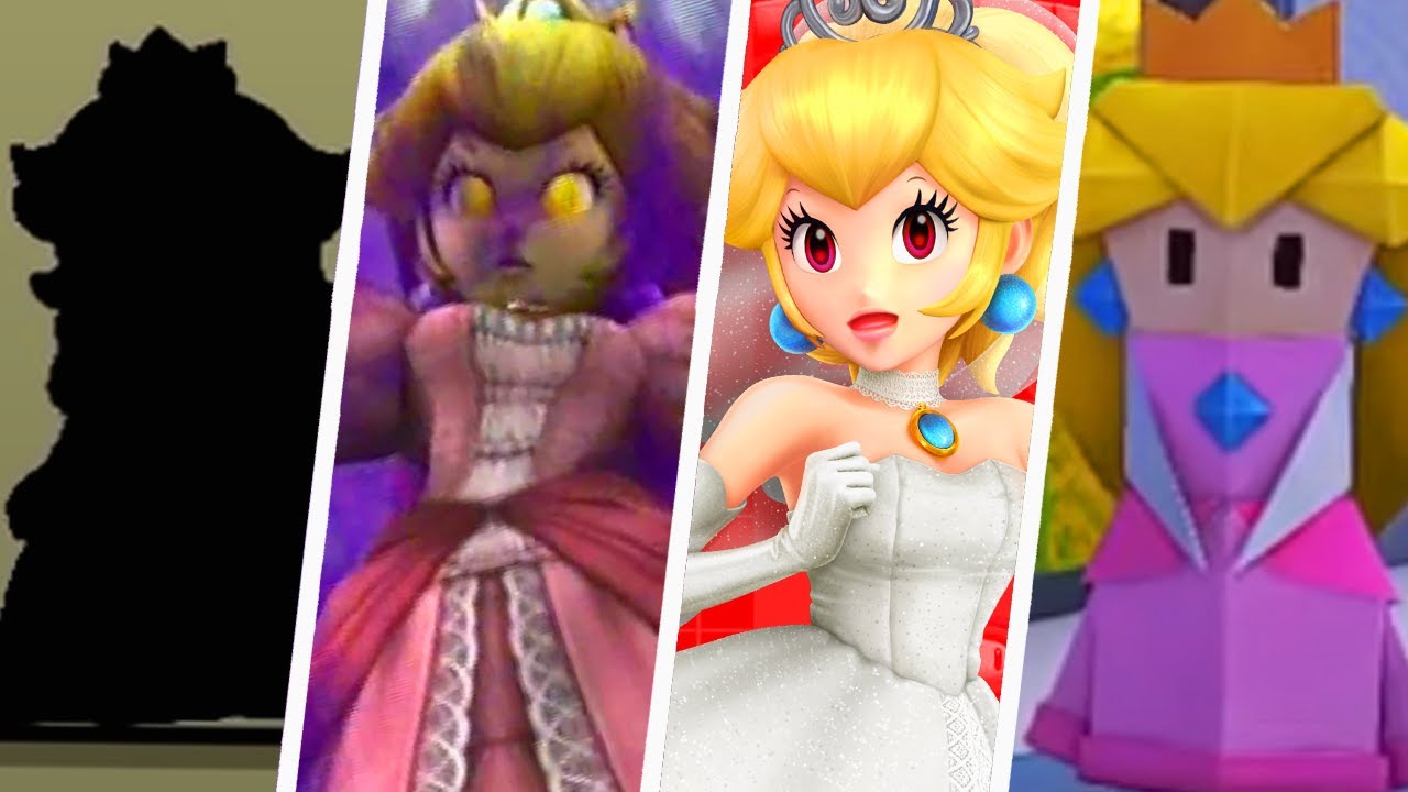Evolution of Evil Princess Peach (2004 - 2021)