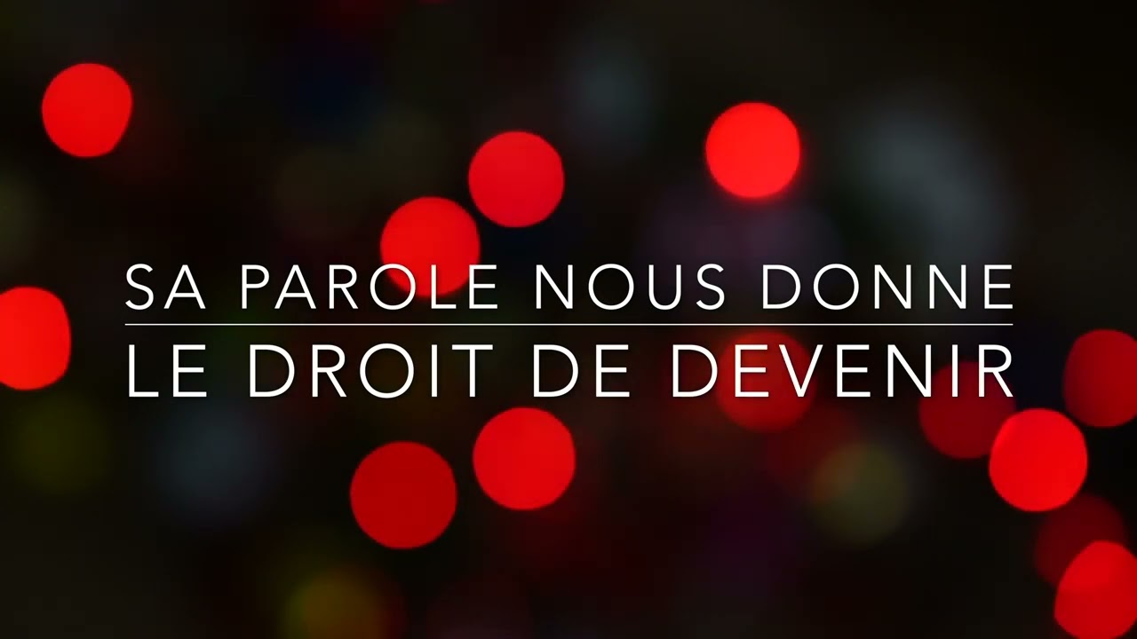 Sentiers de Joie - Enfants de DIeu