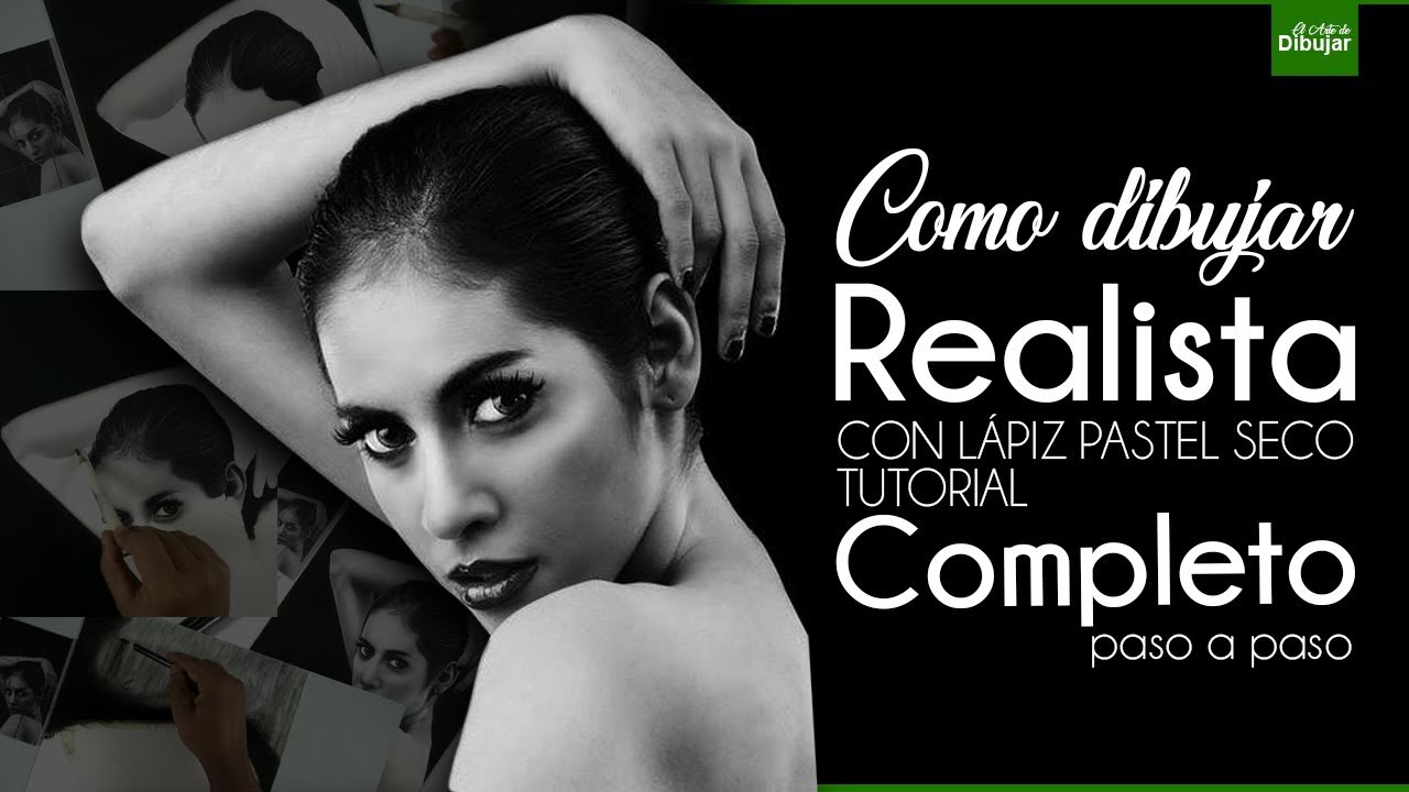 DIFICULTAD en dibujar REALISTA? Tutorial como DIBUJAR REALISTA con Lapiz pastel seco PASO A PASO