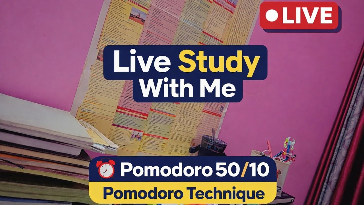 live study with me