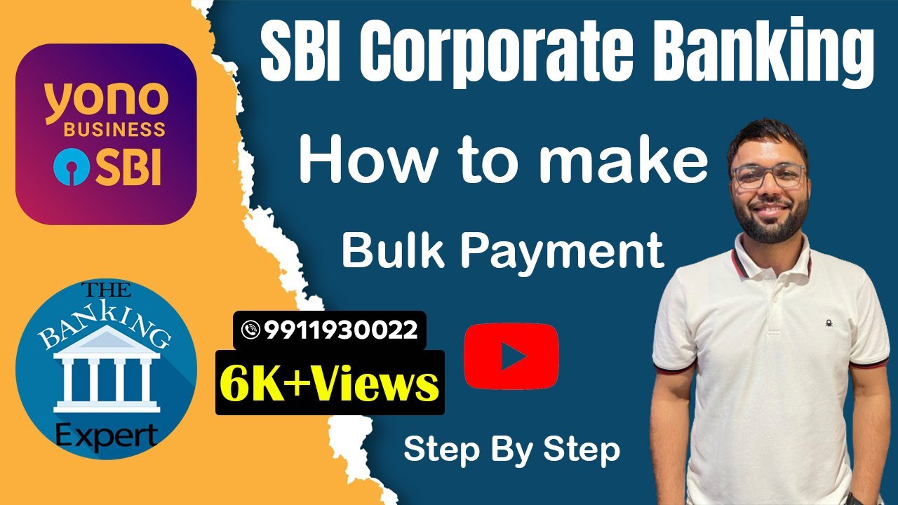 SBI Bulk Payment I Vendor Payment through Yono Business I Salary Payment Yono Business