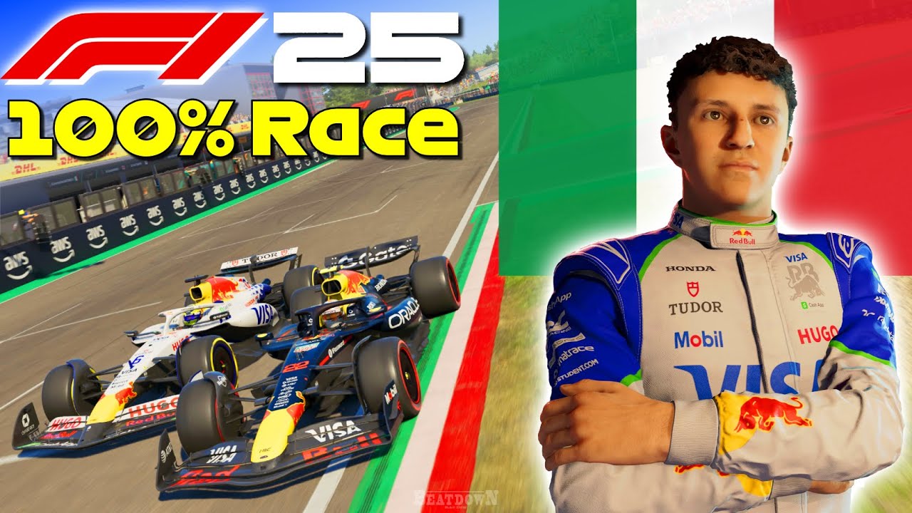 F1 25 - Hadjar's Rise To Glory #7: 100% Race Imola
