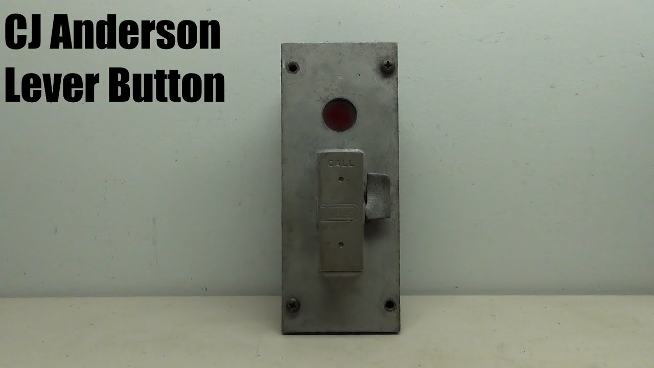 Detailed Look and Wiring CJ Anderson Lever Elevator Buttons