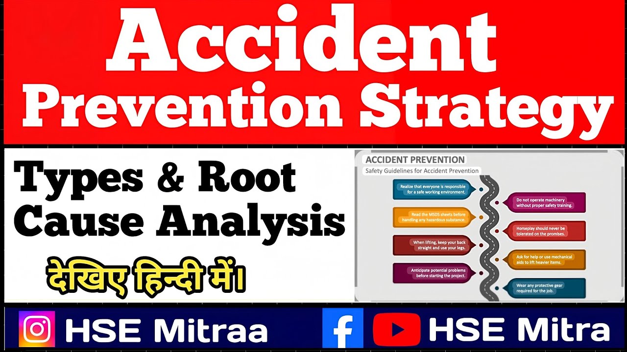 Accident Prevention Strategy🔥| Types & Root Cause Analysis