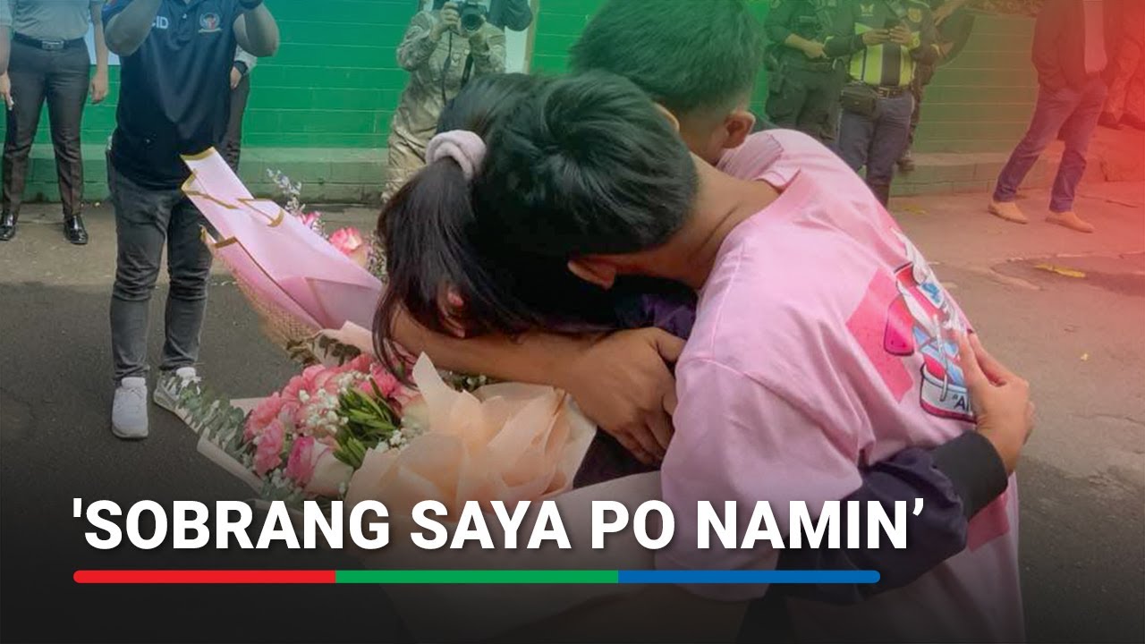 'Mabubuo na yung pamilya namin': Tears, tight hugs as Mary Jane Veloso reunites with family