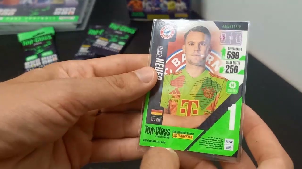 Panini Top Class 2025 kártyabemutató