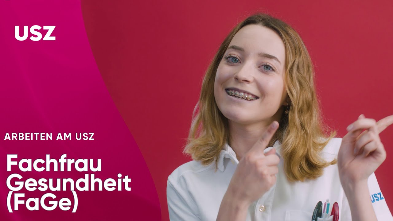 Eine Fachfrau Gesundheit stellt ihren Beruf vor