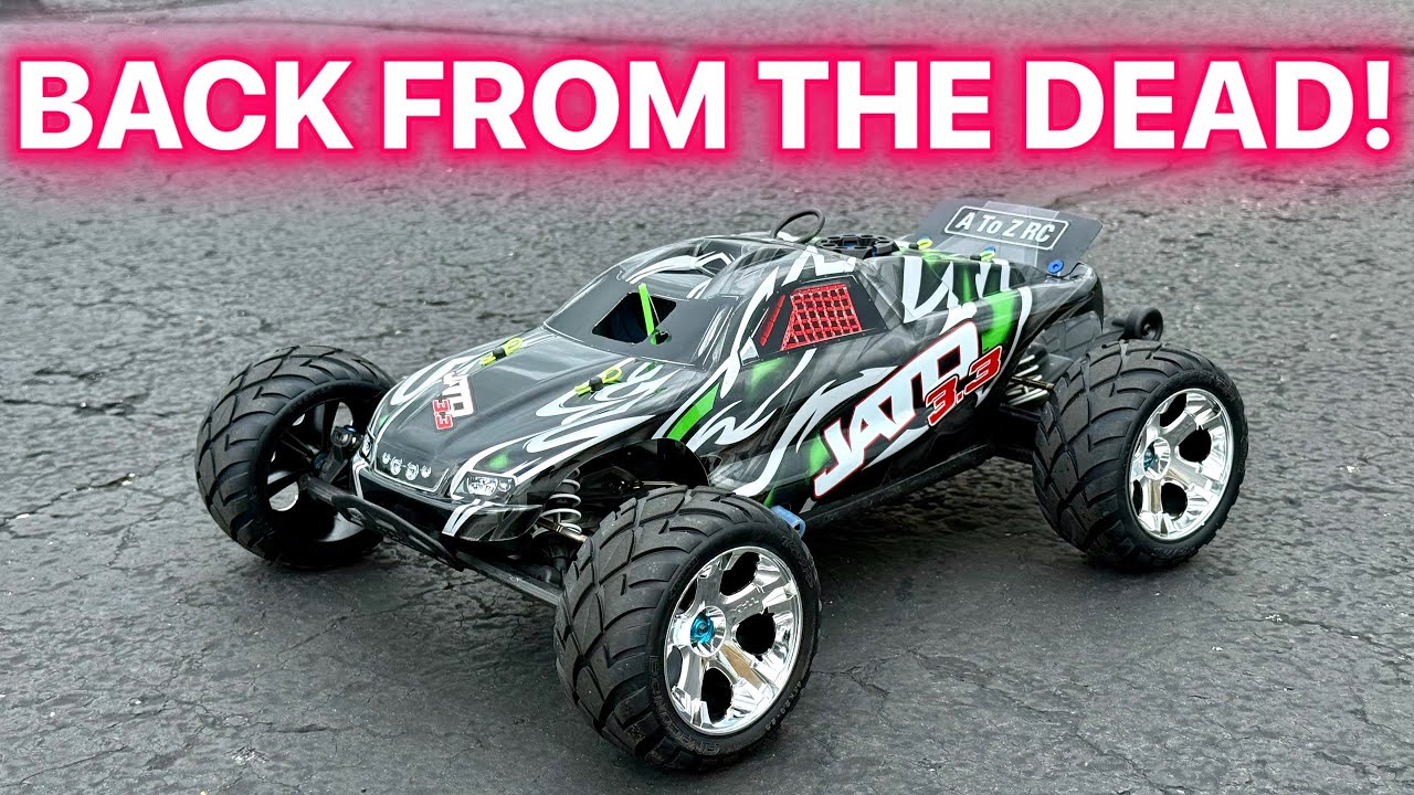 Bringing this NITRO RC back to life! | Traxxas Jato 3.3 resurrection.