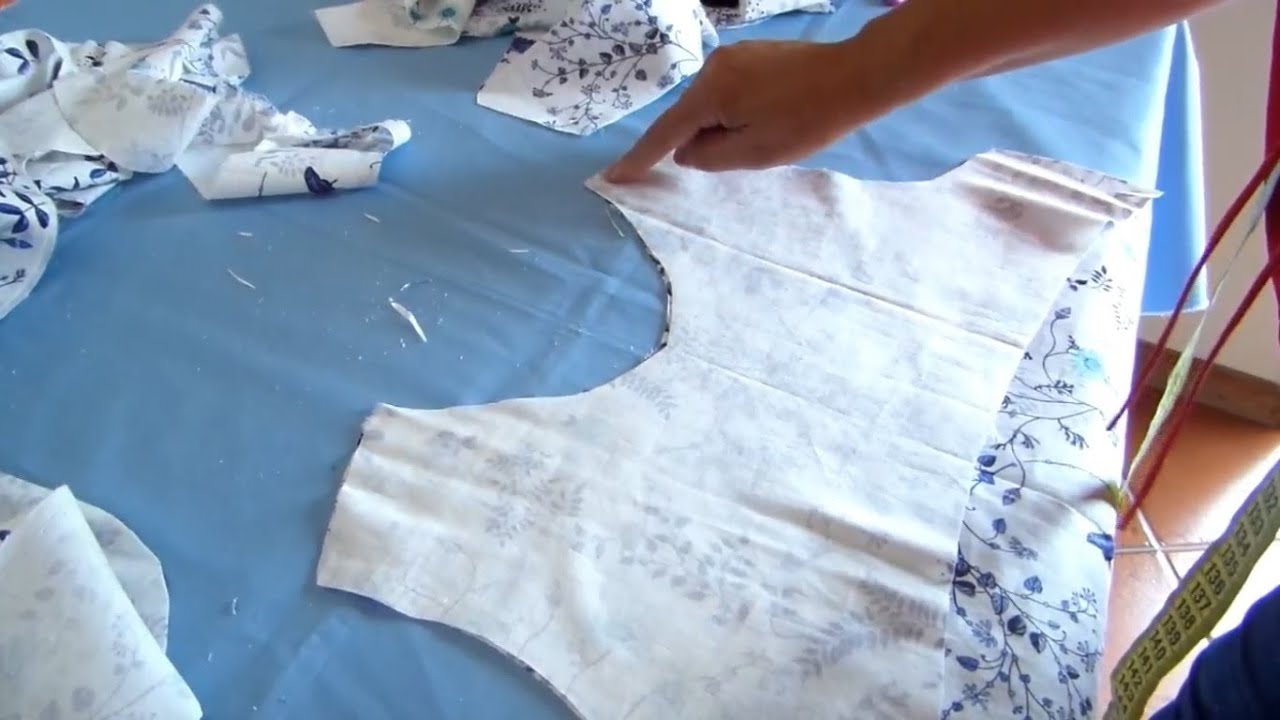 DICAS DE COSTURA - ACABAMENTO DE VESTIDO COM CAVA