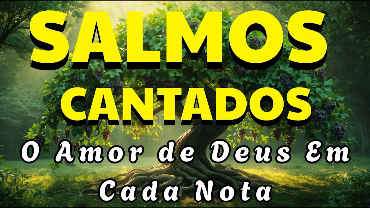 🎵1 Hora de Salmos Cantados - Sentindo a Presença de Deus em Cada Nota  |Louvor em Salmos