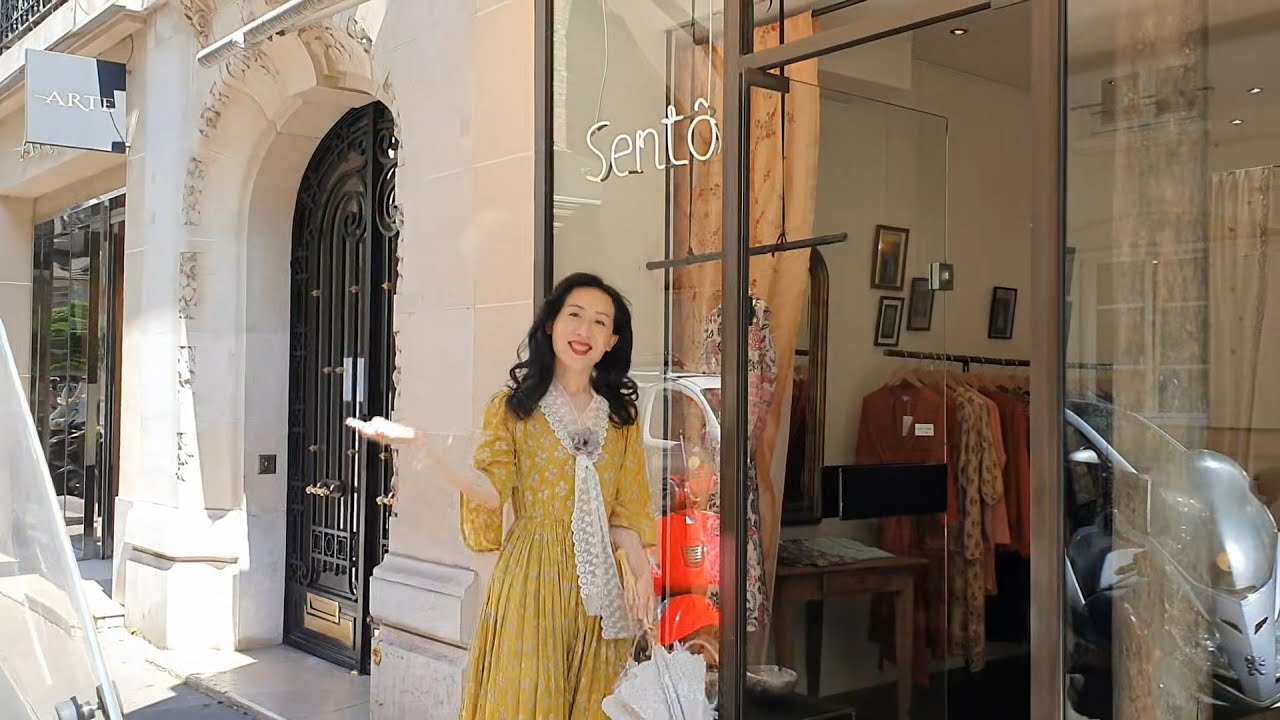 Parisian fashion, mode éthnique et éthique: Sentô