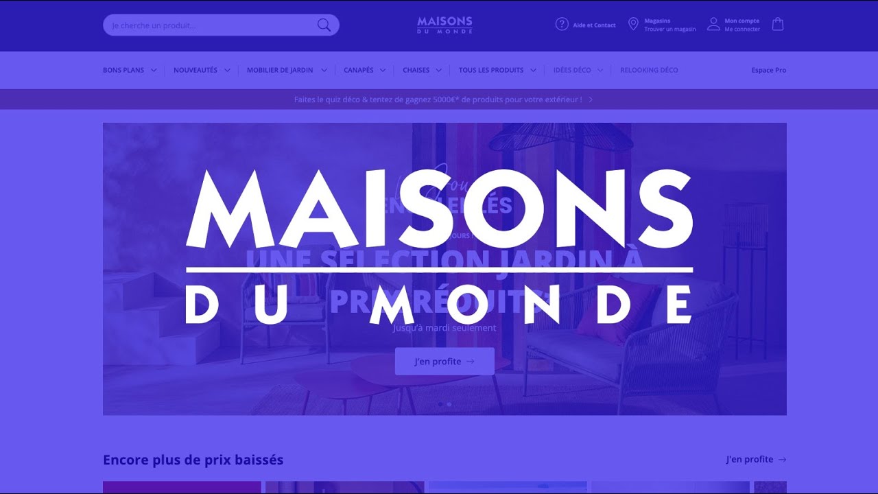 [EN] Maisons du Monde - Post Click Experience