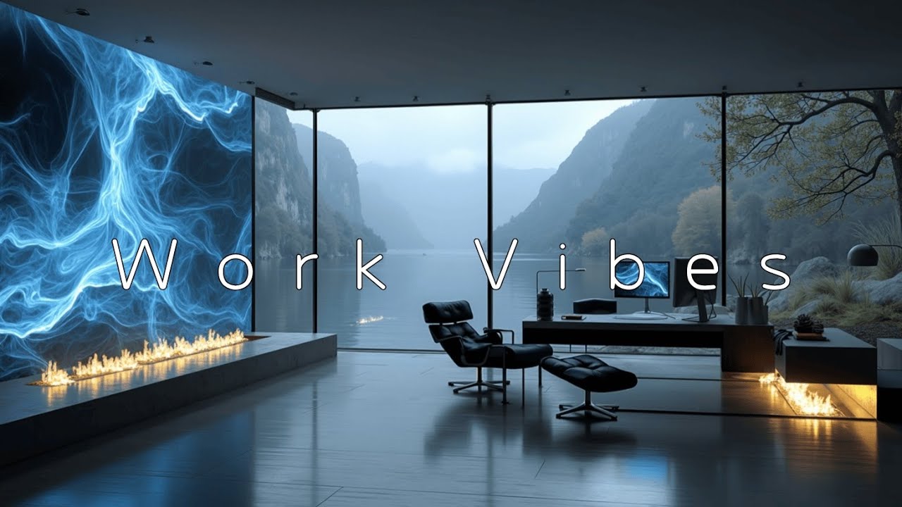 Deep Focus Music | Lakeside Ambient for Study Concentration & Deep Work Vibes
