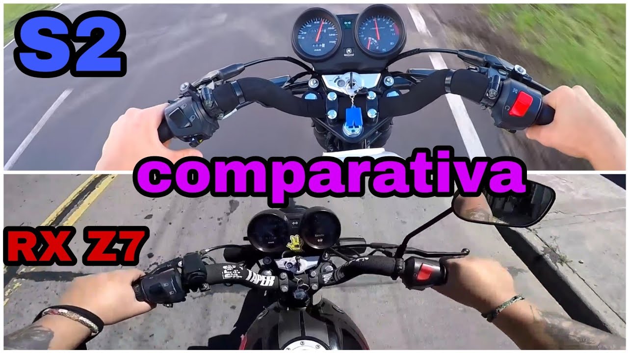 zanella rx 150 y motomel serie 2 150 comparativa