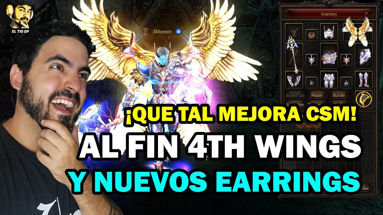 MEJORANDO CON TODO CON MI MAGO QUE FELICIDAD🥰🧙‍♂| Muonline S17.2