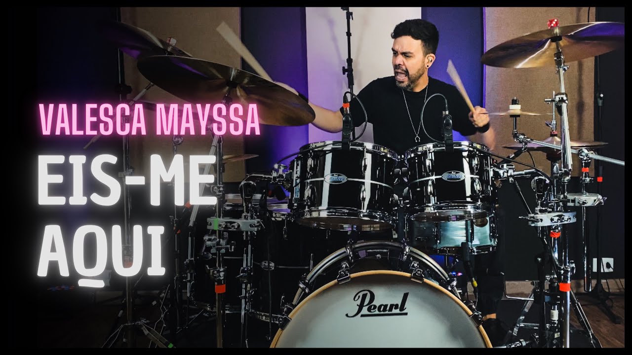 Eis-me Aqui - Valesca Mayssa - JC Batera (DRUM COVER)