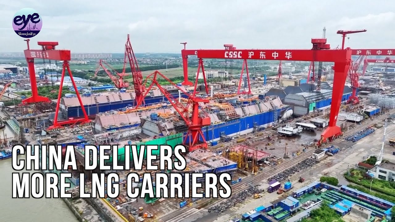 Chinese shipyards ramp up LNG carrier deliveries