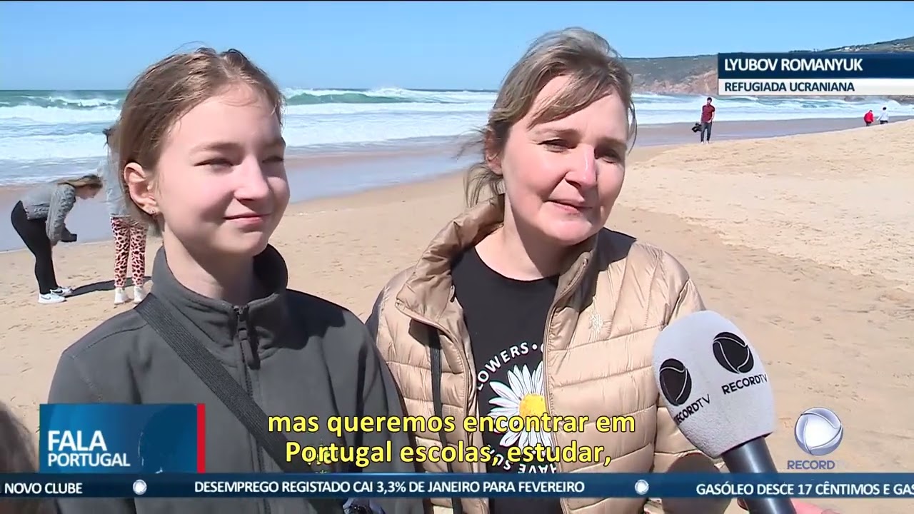 Portugal já recebeu mais de 16 mil refugiados da Ucrânia