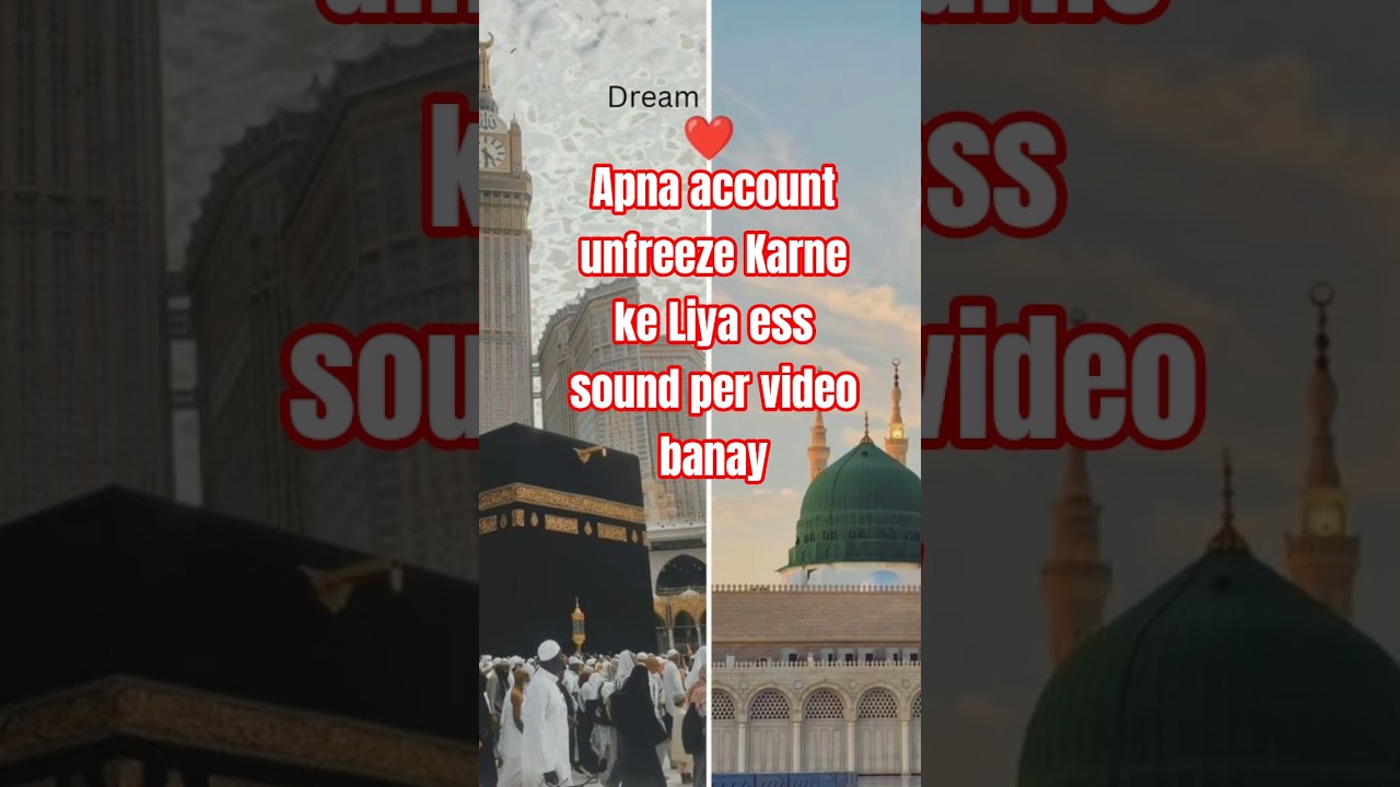account unfreeze Karne ke Liya ess sound per video banay