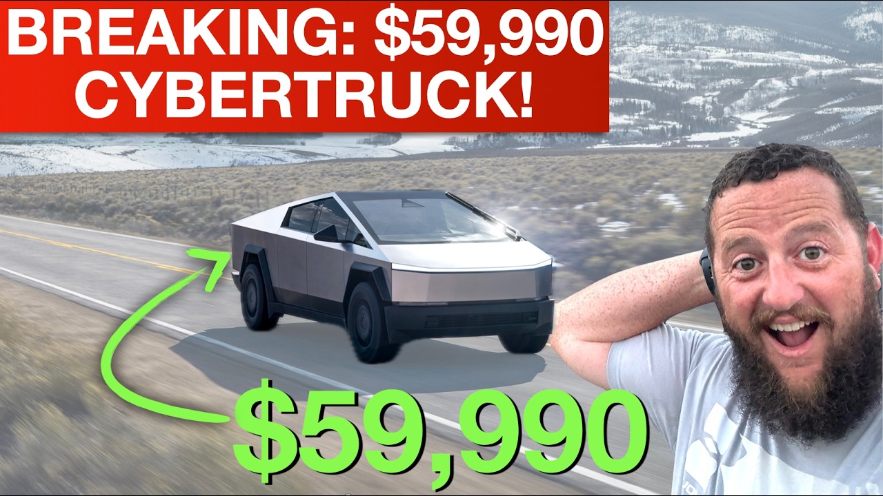 BREAKING: Tesla Just SHOCKED Everyone – New $59,990 Cybertruck Is Finally Here! (Game Changer)