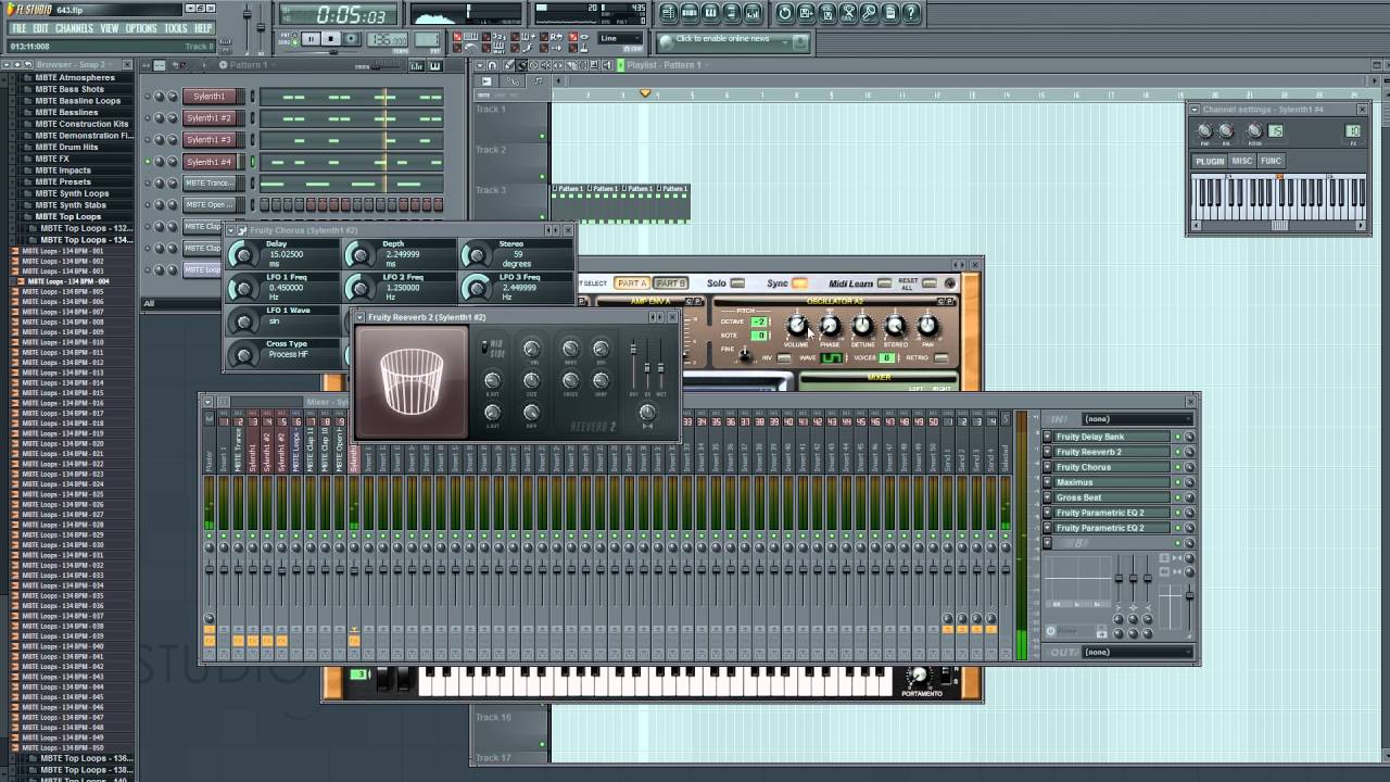 Free FLP 003 - Sylenth Bassline Tutorial [DL in Description]