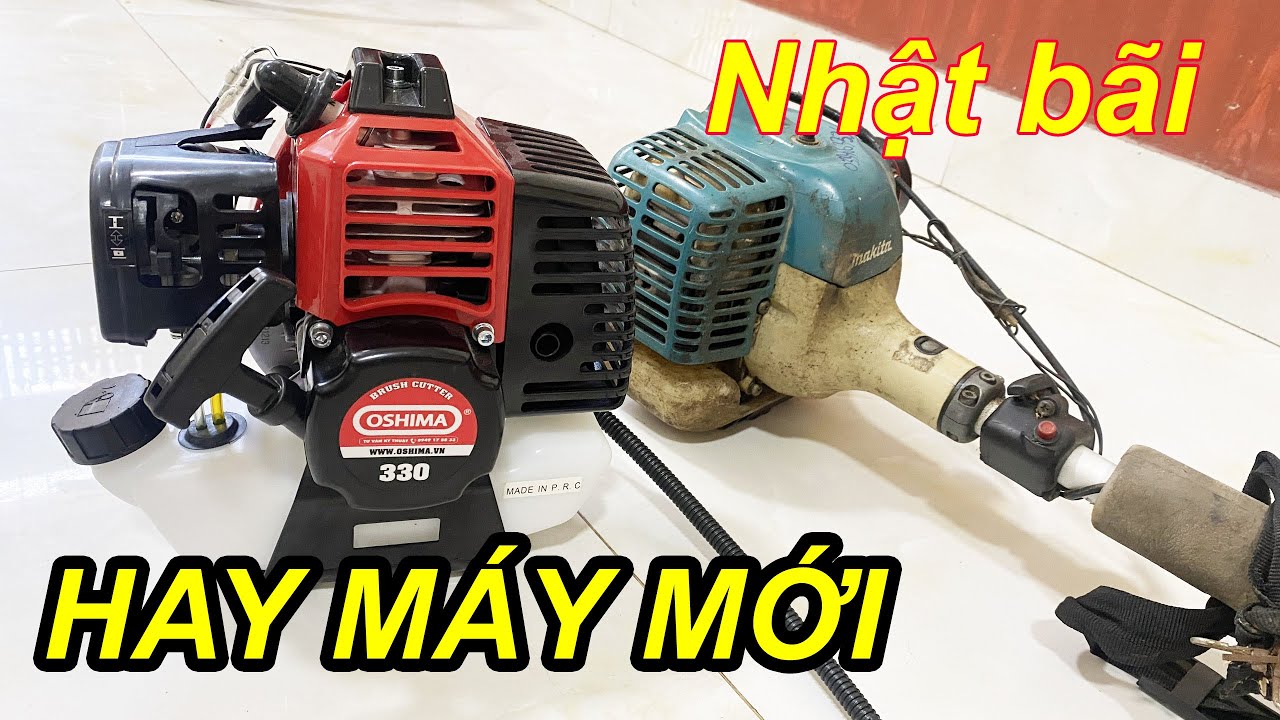 Máy cắt cỏ Nhật bãi hay Oshima mới shop không hiểu khách hàng