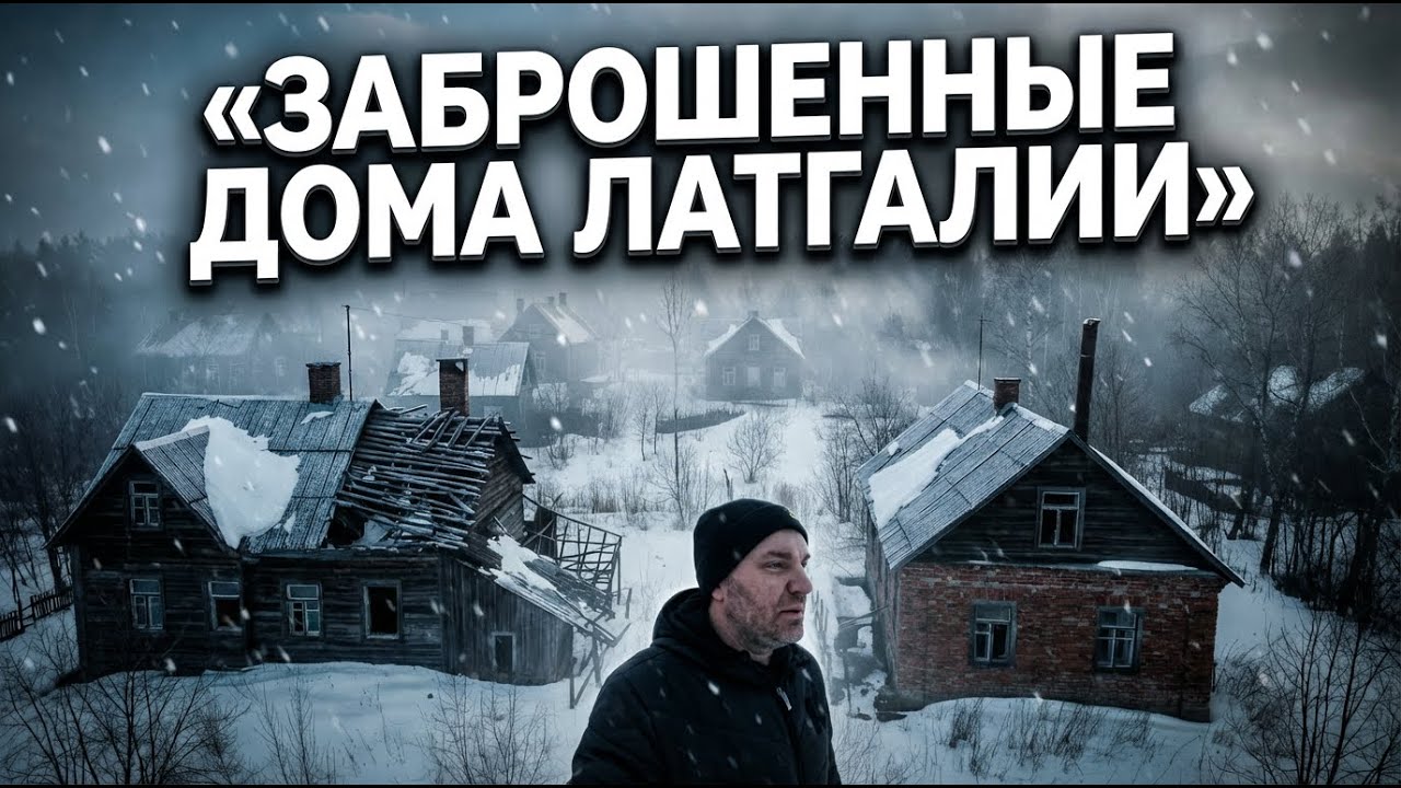 Что осталось в заброшенных домах Латгалии? Зимнее исследование ❄️