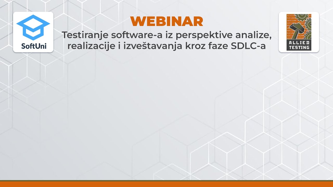 Testiranje software-a iz perspektive analize, realizacije i izveštavanja kroz faze SDLC-a