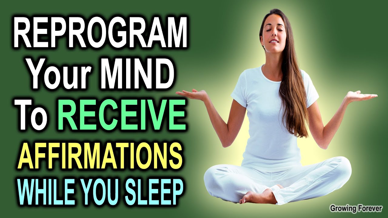I AM Open To RECEIVE ~ Attract Anything With Powerful Affirmations ~ REPROGRAM While You Sleep