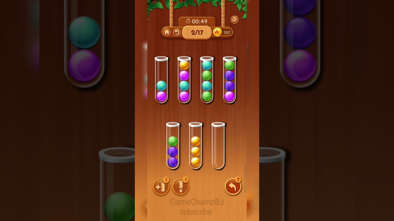 Woody Sort: My Go-To Mobile Puzzle Game! #shorts #games #gameplay #puzzle #woodysort #colorsorting