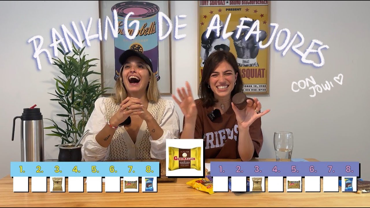 ¿Cuál es el MEJOR ALFAJOR de ARGENTINA? | Los rankeamos con Jowi