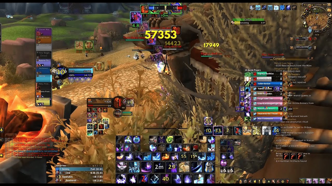 9.1 Arcane mage 1 shot montage
