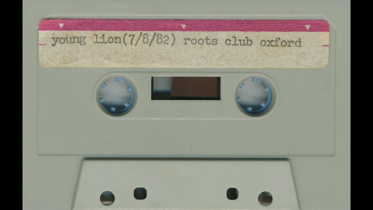 Young Lion 7/8/82 Roots Club Oxford Vintage UK Reggae Sound System b