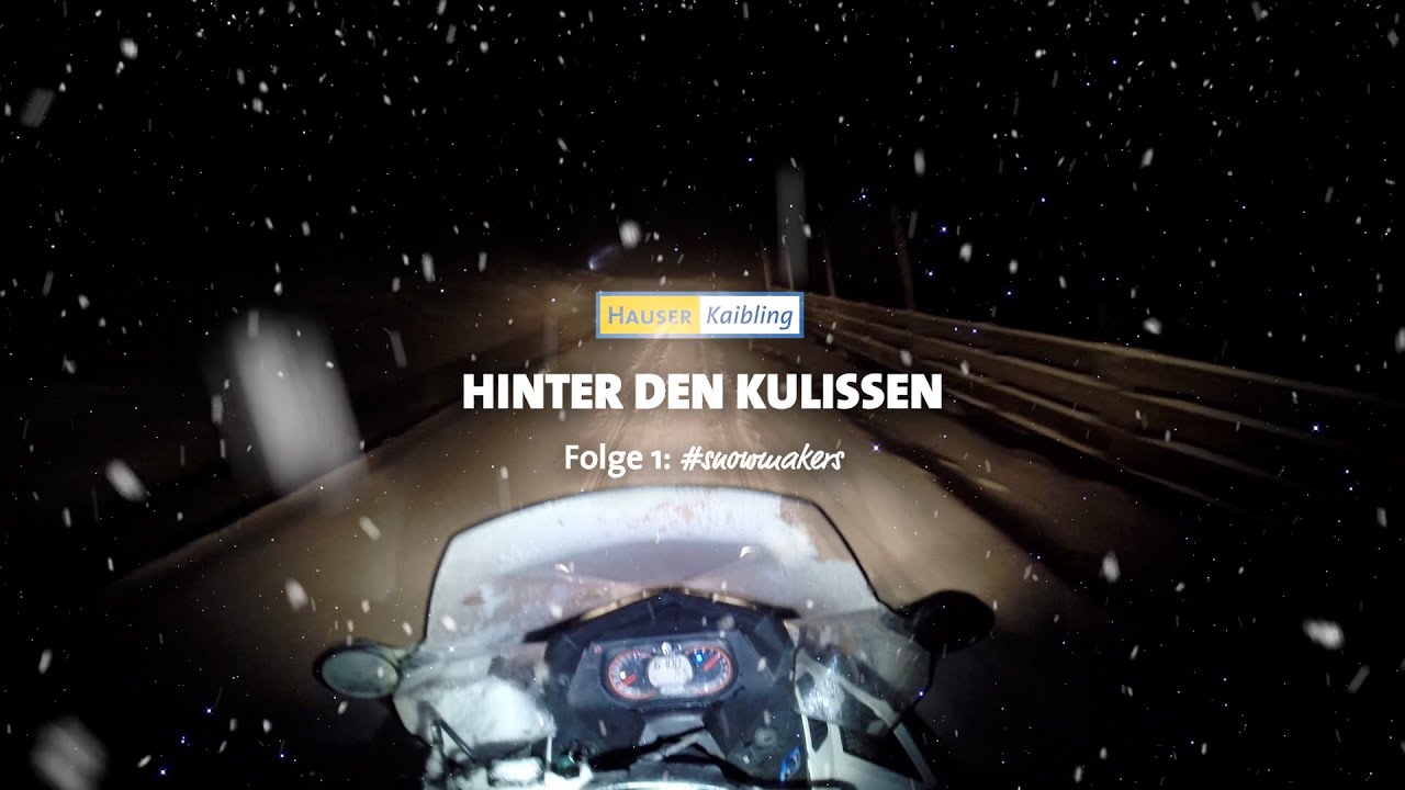 Hinter den Kulissen | Den Hauser Kaibling &bdquo;Snowmakers&ldquo; auf der Spur