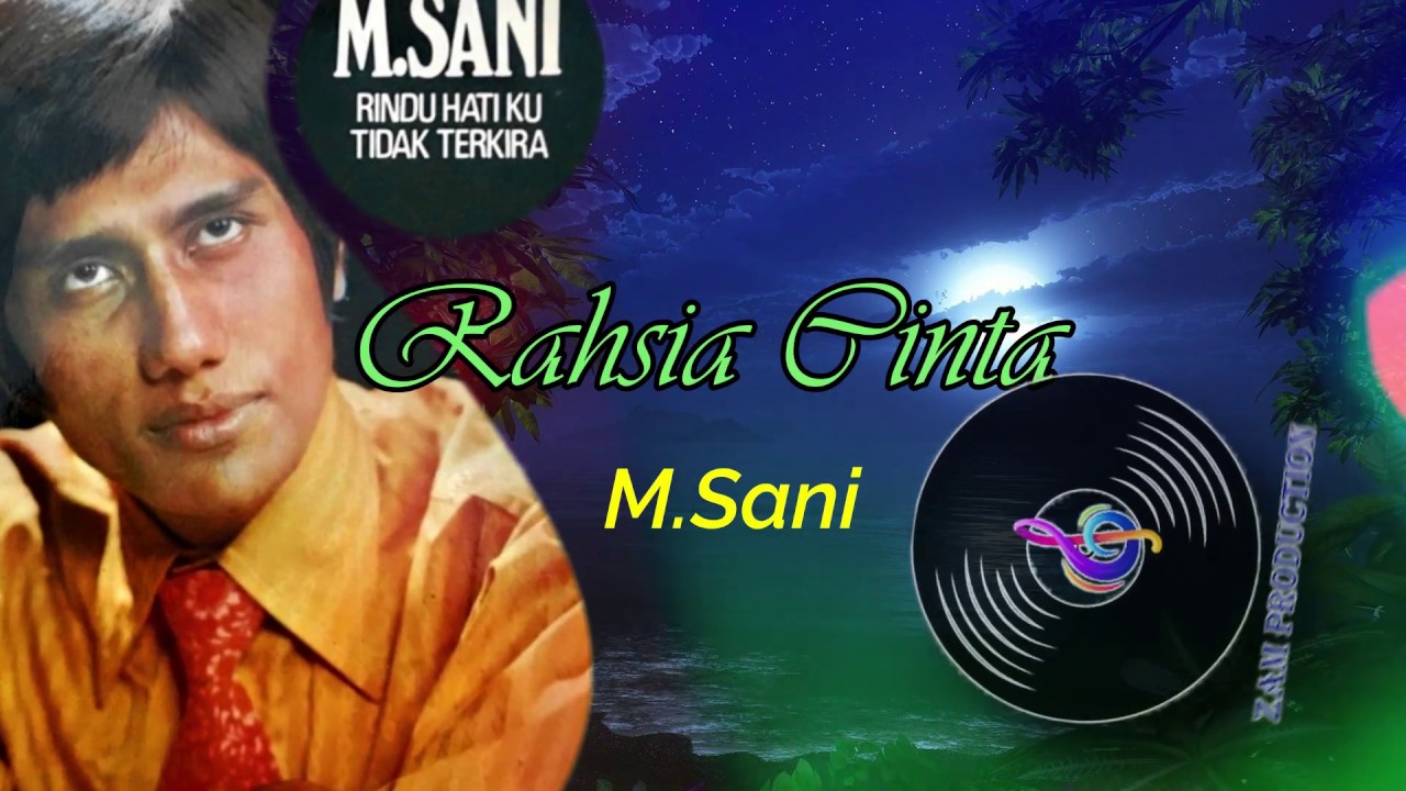 Rahsia Cinta - M.Sani | HD Lyric Video