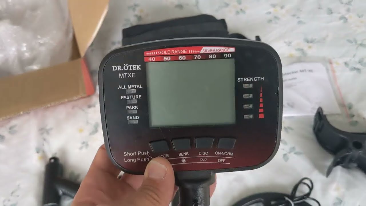 Unboxing of the Dr Otek MTXE metal detector