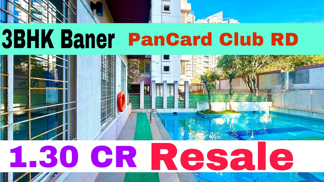 Resale 3BhK In Baner pune | Ready to move 3bhk in pune baner | ready possession 3bhk in baner Pune