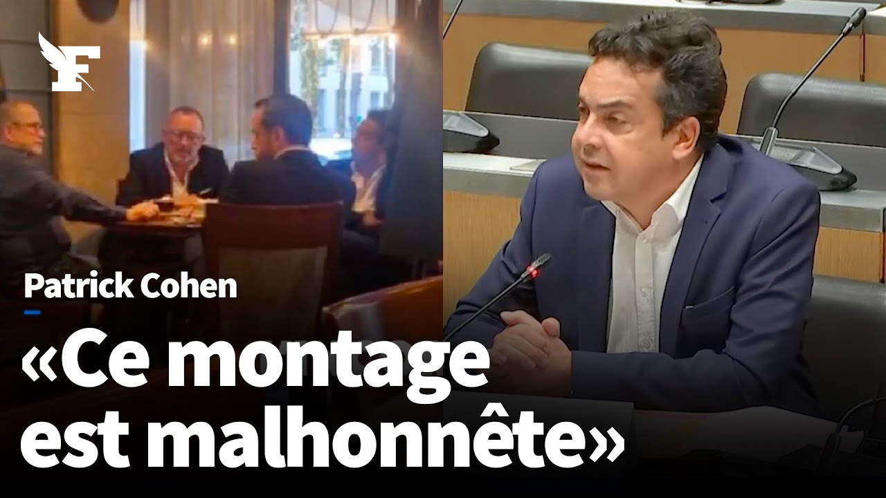 Patrick Cohen s'en prend aux «mensonges» des «médias Bolloré»