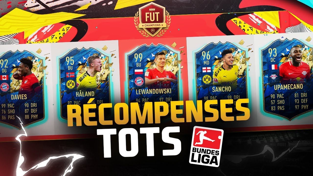 RÉCOMPENSES FUT CHAMPIONS TOTS BUNDES !