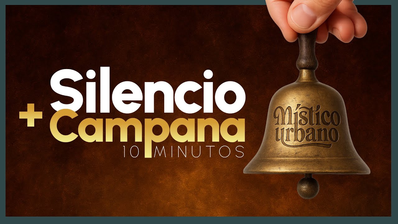 Meditación SILENCIOSA con CAMPANA Cada 1 Minuto (10 Minutos de Presencia)