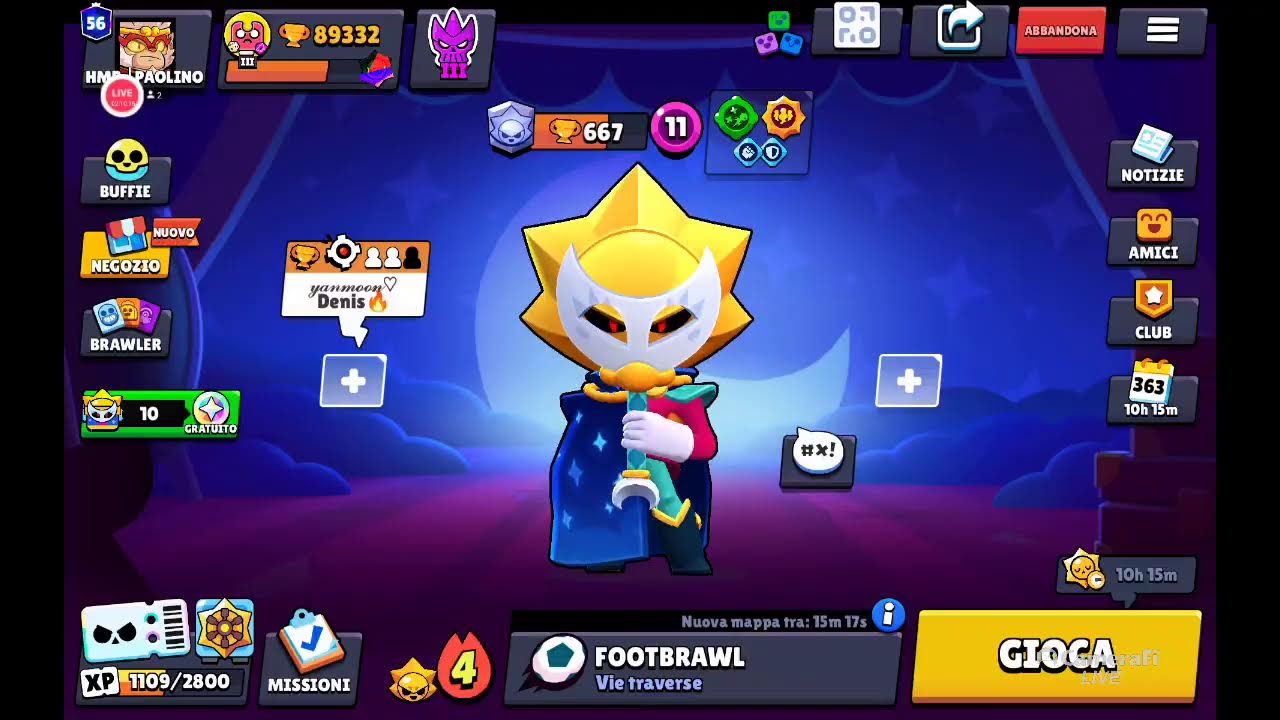 live di brawl stars