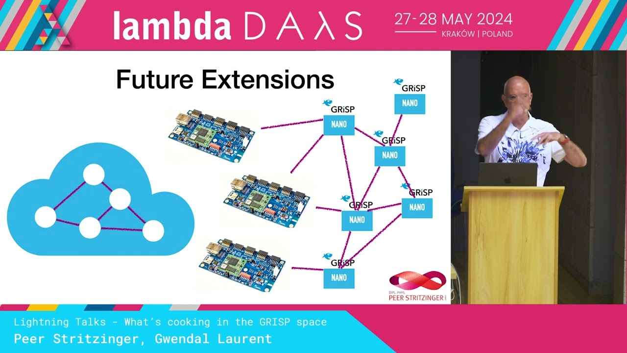 What's cooking in GRiSP - a Lightning Talk by Peer Stritzinger & Gwendal Laurent | Lambda Days 2024