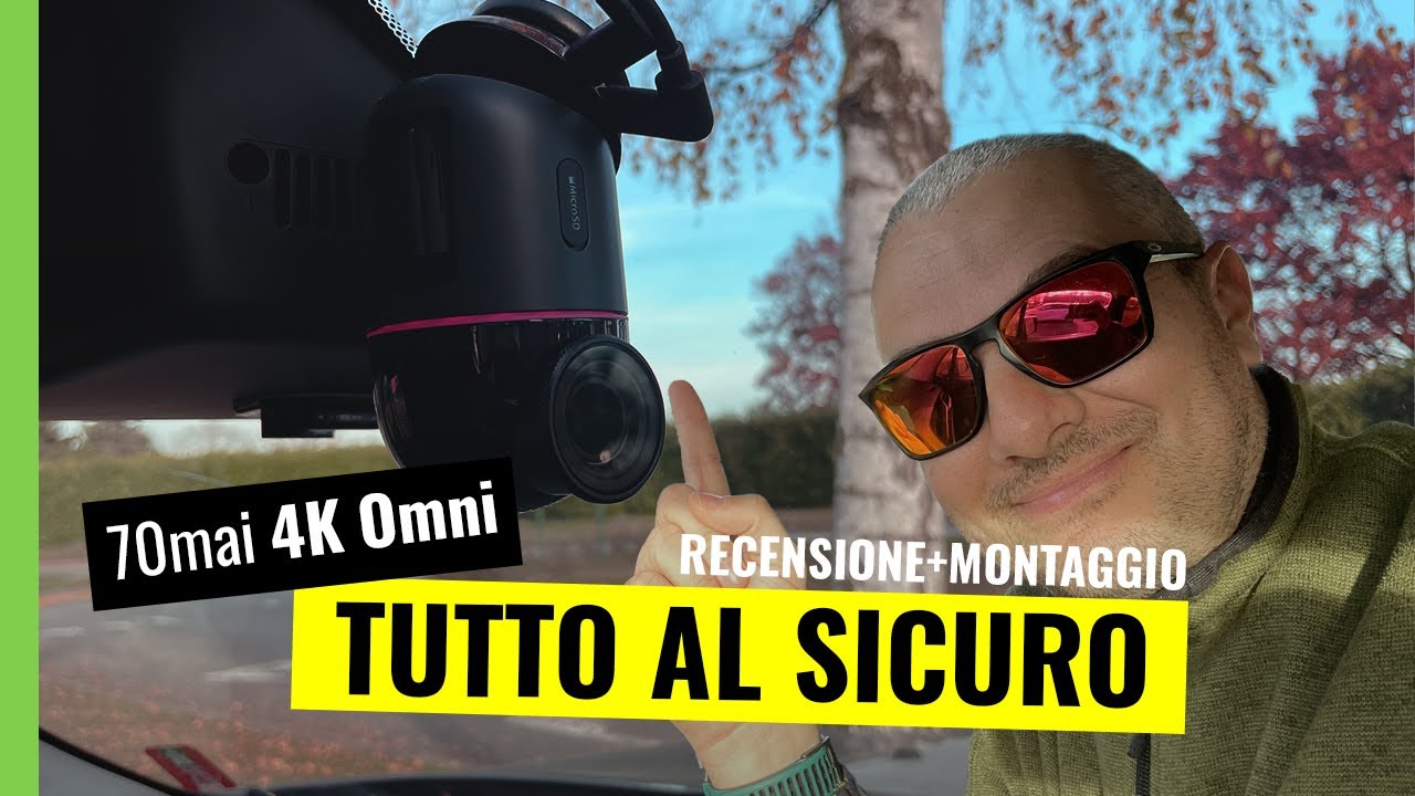 Tutto al sicuro con la 70mai 4k Omni