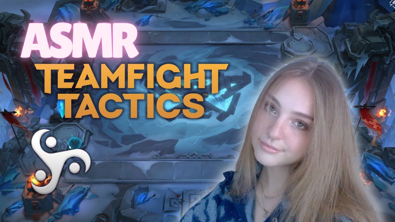 TFT ASMR ⋆˚❀🎧❀˚⋆ Whispered Facecam Gaming, Keyboard and Mouse Sounds